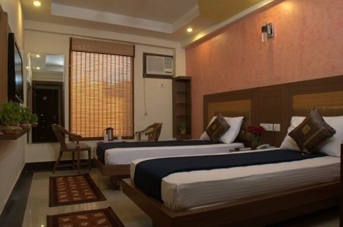 Hotel Grand Plaza Nueva Delhi Exterior foto